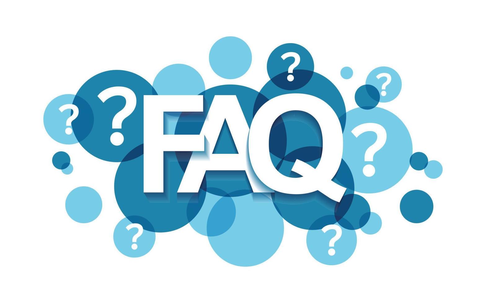 FAQ visual